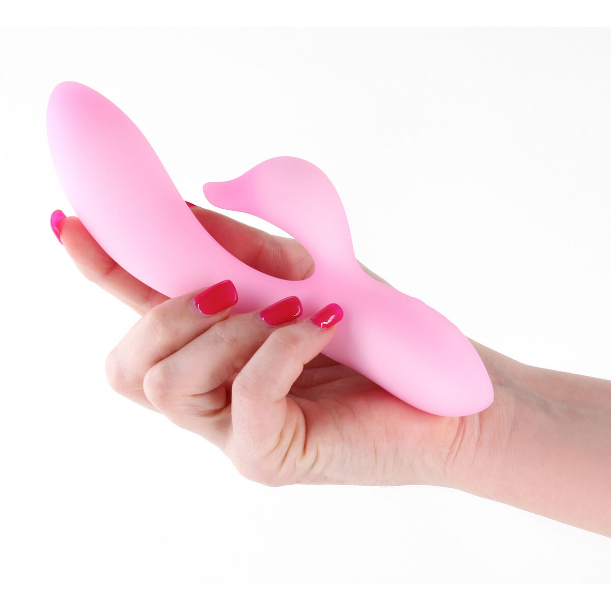 Dual Stimulationsvibrator NS Novelties Pure Dawn Rosa